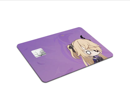 Anime Town Creations Credit Card Genshin Impact Chibi Fischl Full Skins - Anime Genshin Impact  Skin