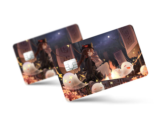 Anime Town Creations Credit Card Genshin Impact Hu Tao Full Skins - Anime Genshin Impact  Skin