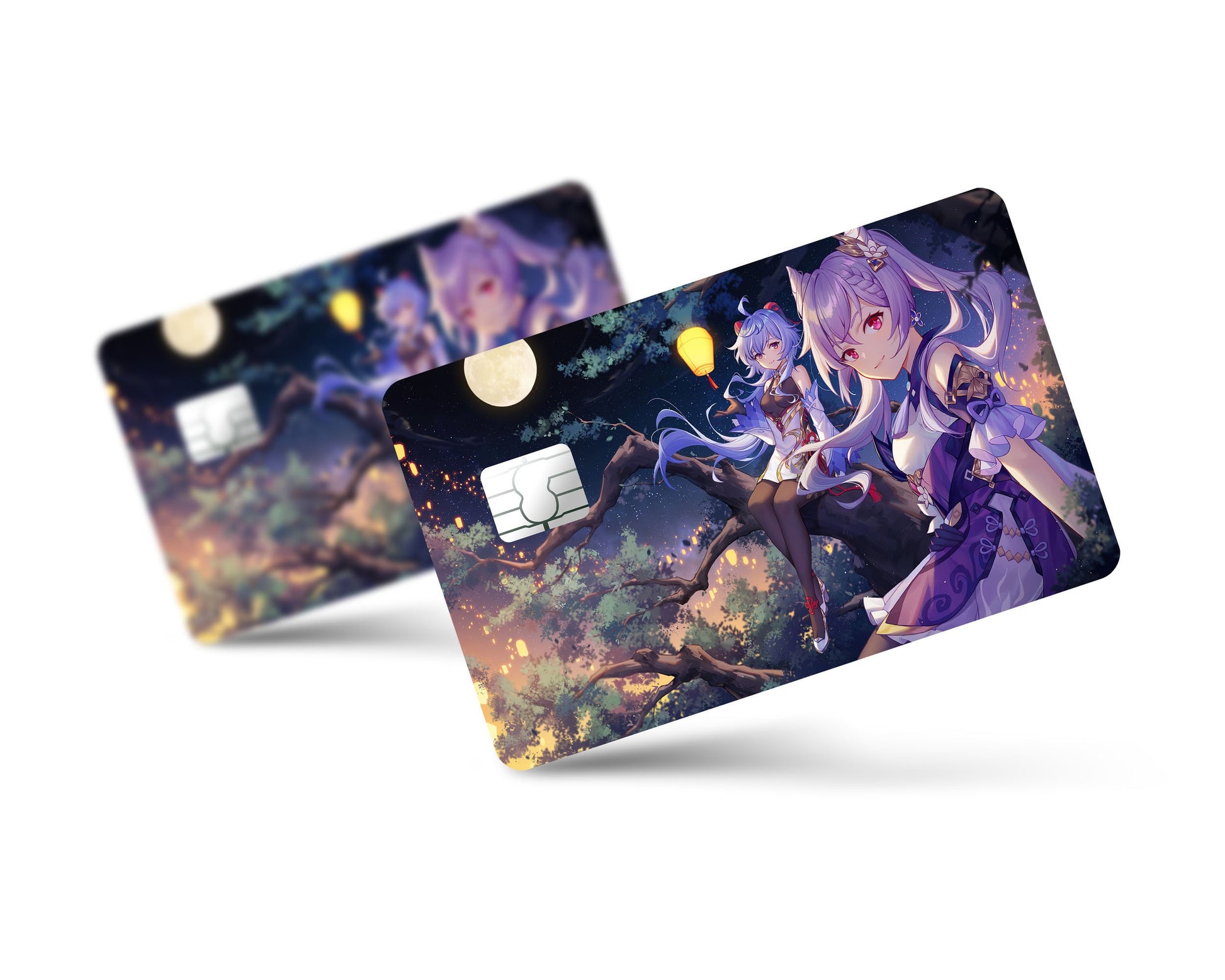Anime Town Creations Credit Card Genshin Impact Keqing & Ganyu Full Skins - Anime Genshin Impact  Skin