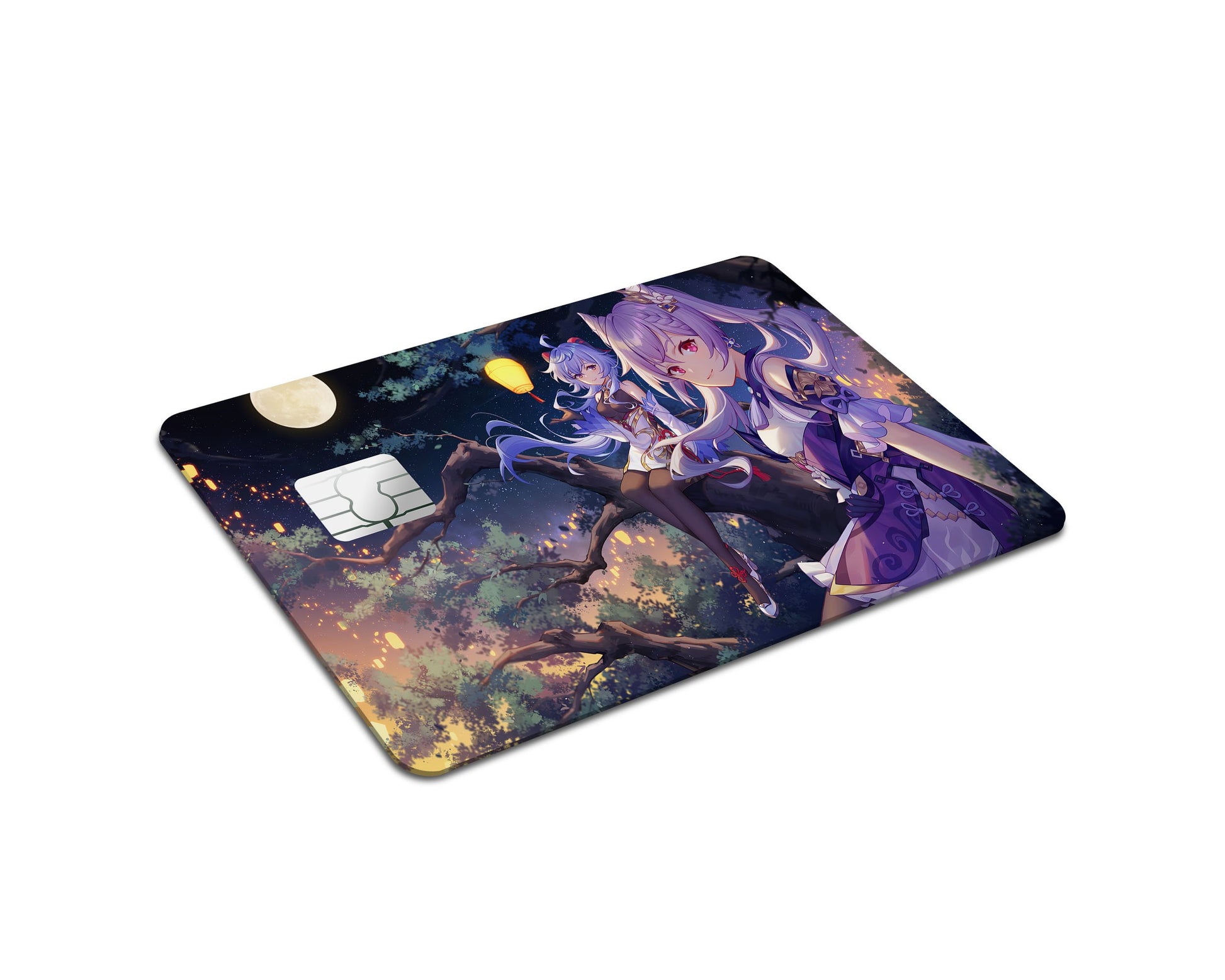 Anime Town Creations Credit Card Genshin Impact Keqing & Ganyu Full Skins - Anime Genshin Impact  Skin