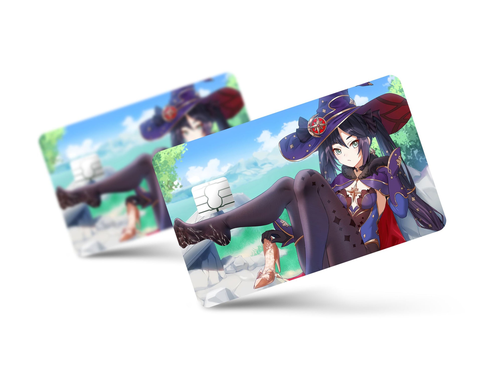 Anime Town Creations Credit Card Genshin Impact Mona Full Skins - Anime Genshin Impact  Skin