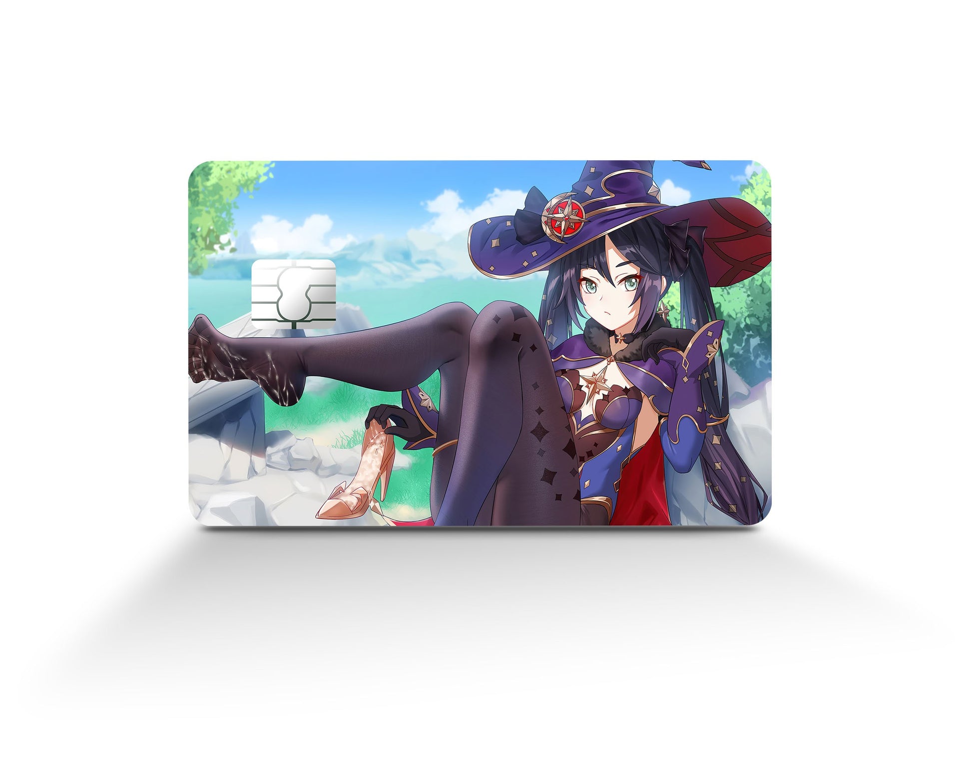 Anime Town Creations Credit Card Genshin Impact Mona Full Skins - Anime Genshin Impact  Skin