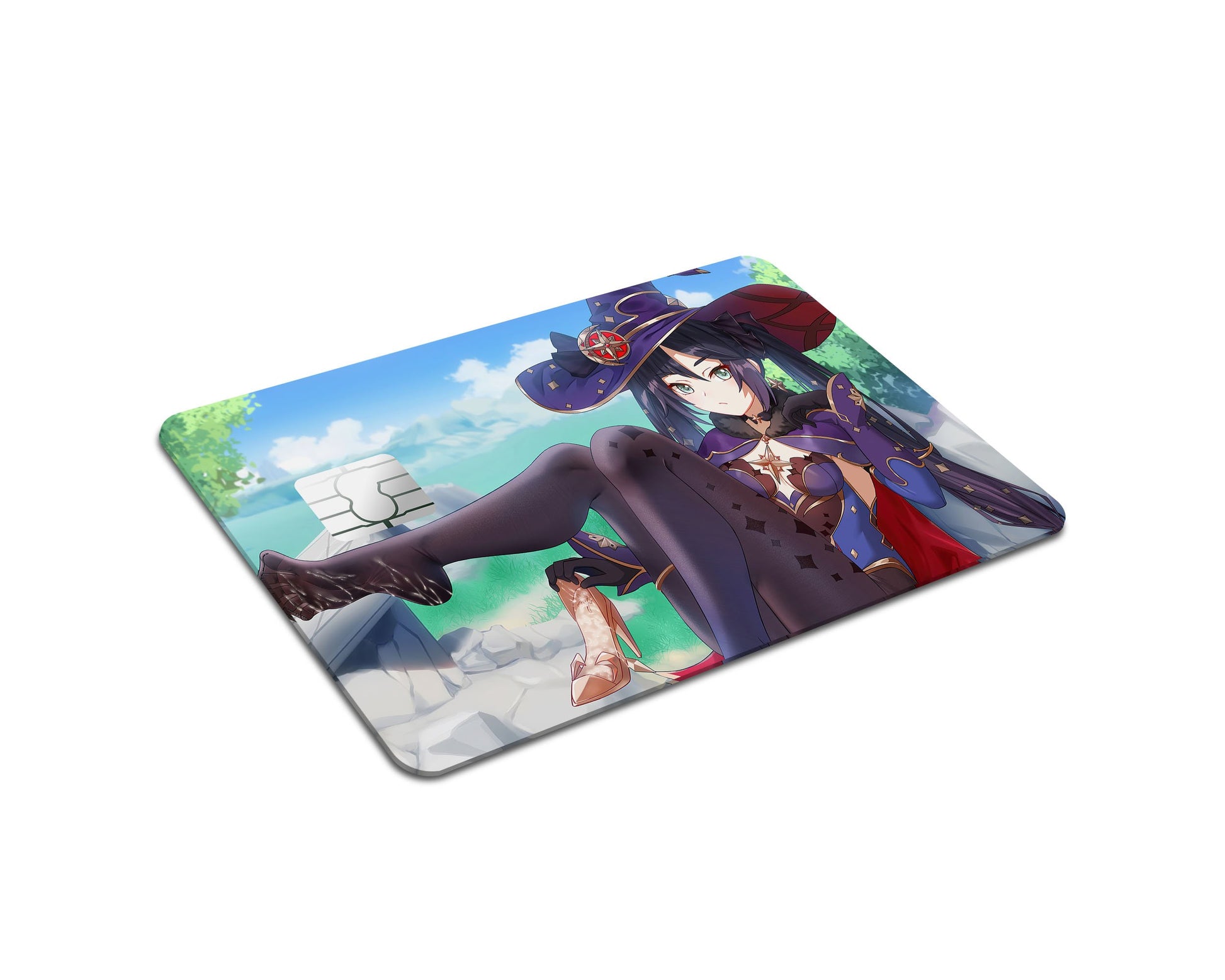 Anime Town Creations Credit Card Genshin Impact Mona Full Skins - Anime Genshin Impact  Skin