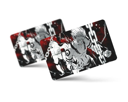 Anime Town Creations Credit Card Jujutsu Kaisen Sukuna Chains Full Skins - Anime Jujutsu Kaisen Skin