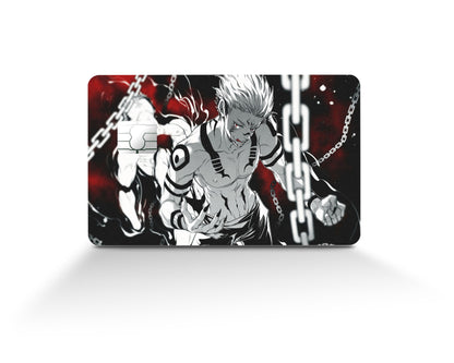 Anime Town Creations Credit Card Jujutsu Kaisen Sukuna Chains Full Skins - Anime Jujutsu Kaisen Skin