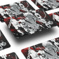 Anime Town Creations Credit Card Jujutsu Kaisen Sukuna Chains Half Skins - Anime Jujutsu Kaisen Skin