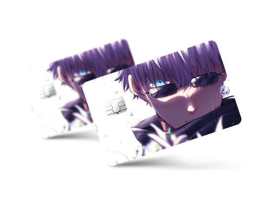 Anime Town Creations Credit Card Jujutsu Kaisen Gojo Satoru Sunglasses Full Skins - Anime Jujutsu Kaisen Skin