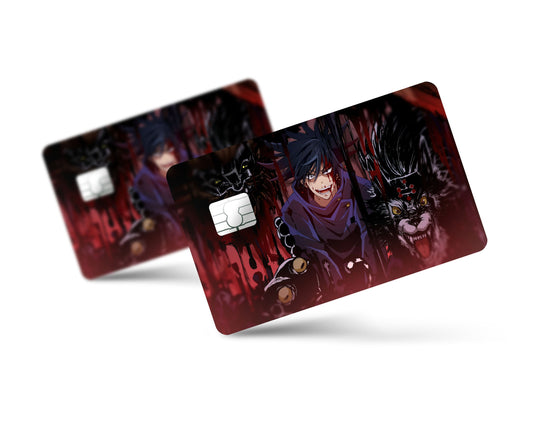 Anime Town Creations Credit Card Jujutsu Kaisen Megumi Fushiguro Summoning Full Skins - Anime Jujutsu Kaisen Skin