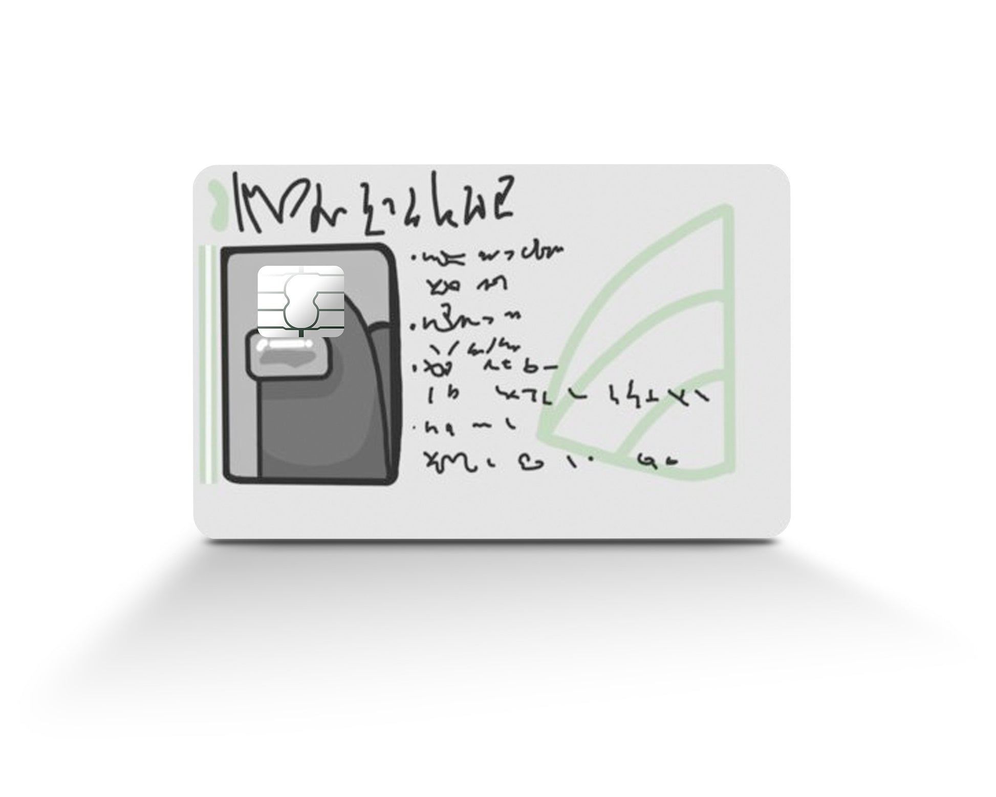 Among Us Swipe Card Credit Card Skin Anime Town Creations Among Us Swipe Card Credit Card Skin Anime Town Creations