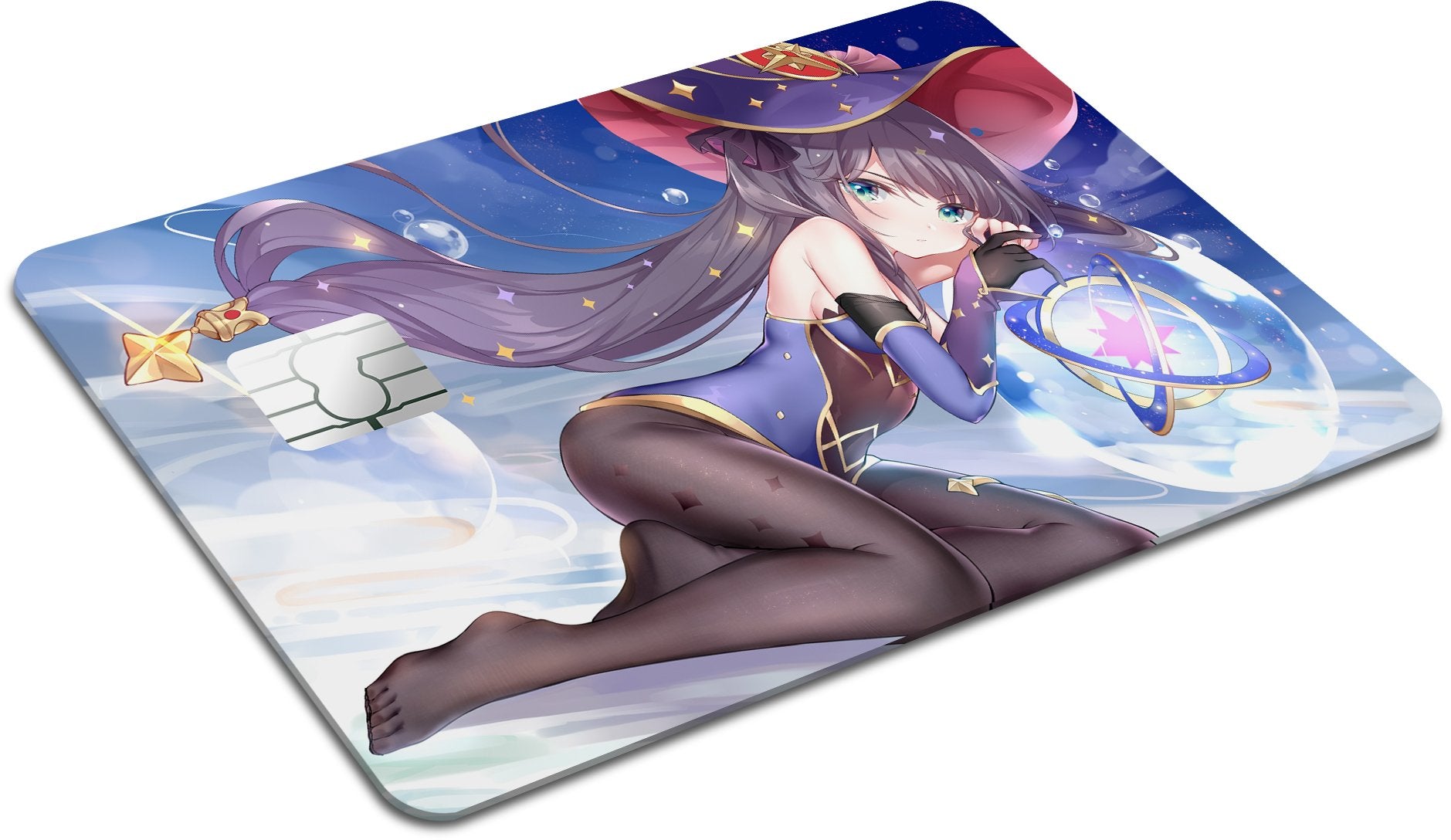 Anime Town Creations Credit Card Genshin Impact Cute Mona Full Skins - Anime Genshin Impact  Skin