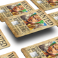 Anime Town Creations Credit Card One Piece Zoro Wanted Poster Half Skins - Anime One Piece Skin