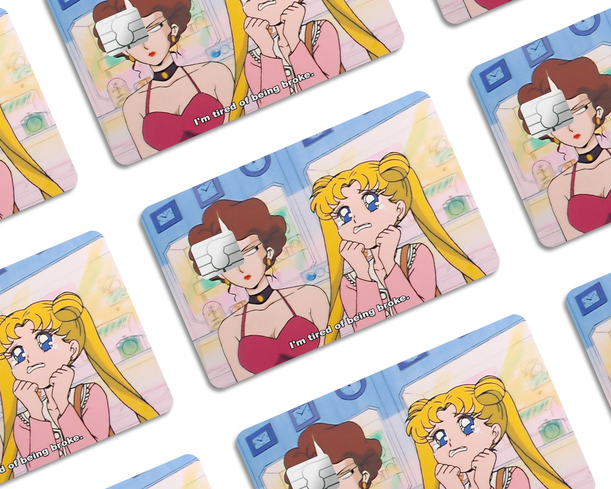 Sailor Moon - Usagi Tsukino Anime Credit Card Skin