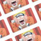 Anime Town Creations Credit Card Naruto Shocked Half Skins - Anime Naruto Skin