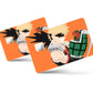 Anime Town Creations Credit Card My Hero Academia Katsuki Bakugo Minimalist Full Skins - Anime My Hero Academia Skin