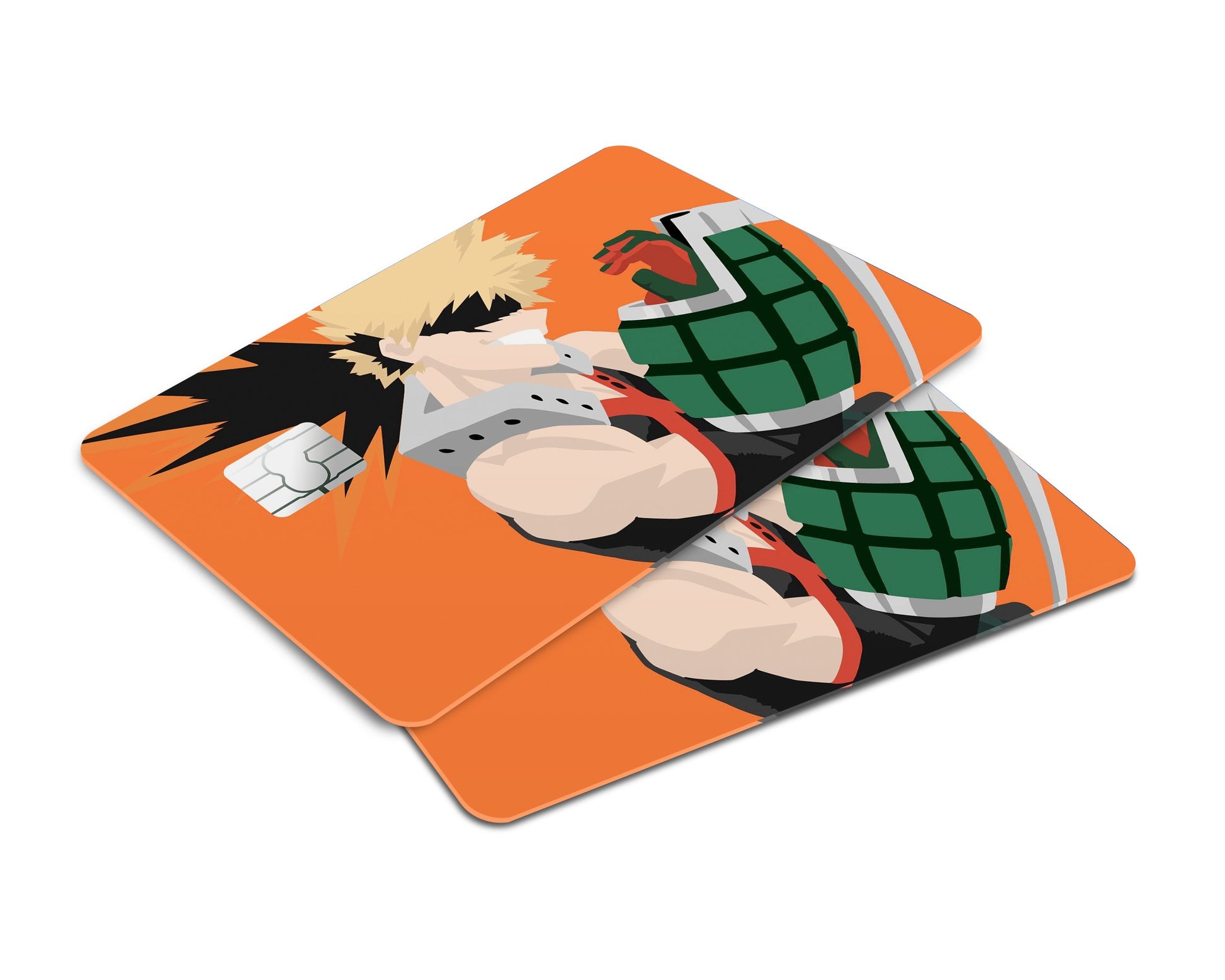 Anime Town Creations Credit Card My Hero Academia Katsuki Bakugo Minimalist Window Skins - Anime My Hero Academia Skin