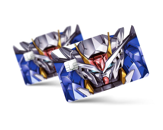 Anime Town Creations Credit Card Gundam Face Full Skins - Anime Gundam Skin