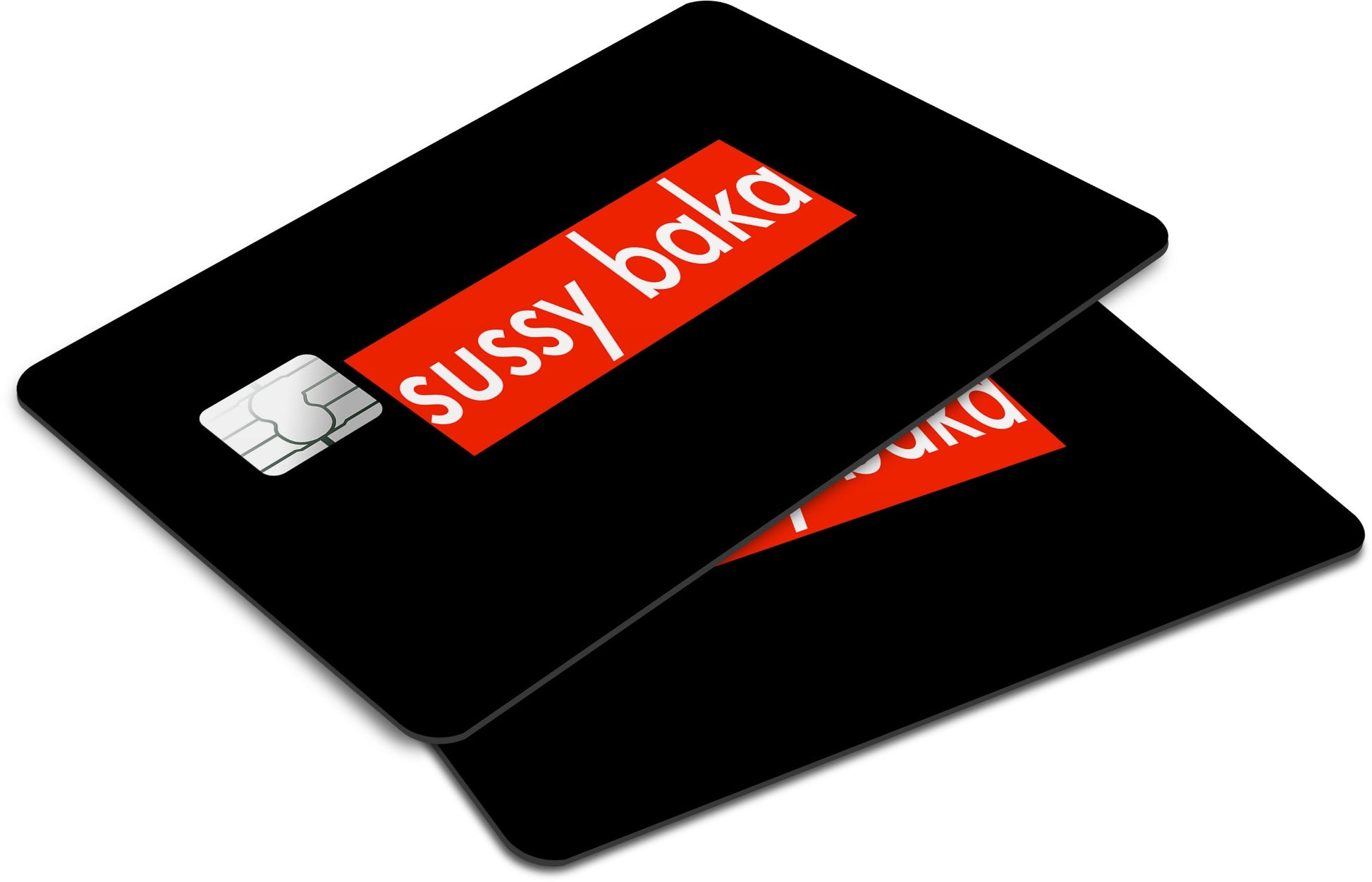 Anime Town Creations Credit Card Sussy Baka Window Skins - Anime Quotes Skin