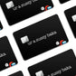 Anime Town Creations Credit Card Ur a Sussy Baka Half Skins - Anime Quotes Skin