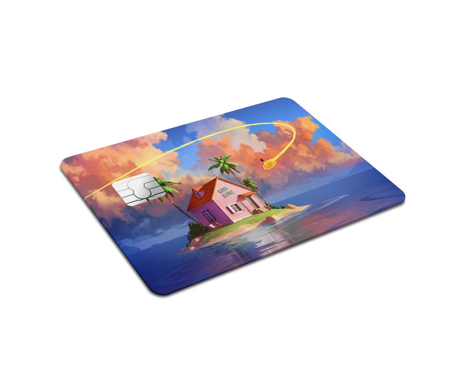 Anime Town Creations Credit Card Dragon Ball Kame Island Full Skins - Anime Dragon Ball Skin