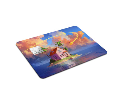 Anime Town Creations Credit Card Dragon Ball Kame Island Full Skins - Anime Dragon Ball Skin