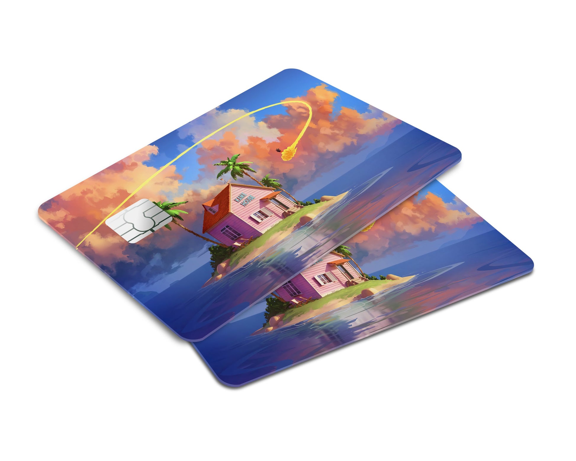 Anime Town Creations Credit Card Dragon Ball Kame Island Window Skins - Anime Dragon Ball Skin