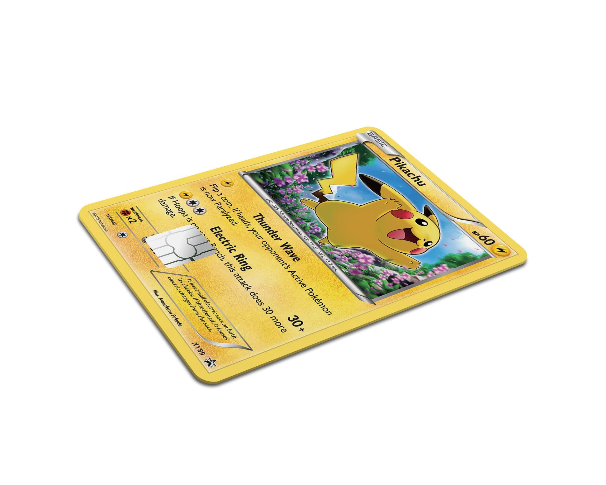 Cute Pikachu Pokemon Card Credit Card Skin Anime Town Creations Cute Pikachu Pokemon Card Credit Card Skin Anime Town Creations