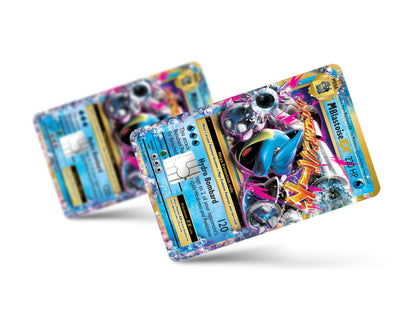 Anime Town Creations Credit Card Mega Blastoise Pokemon Card Full Skins - Anime Pokemon Skin