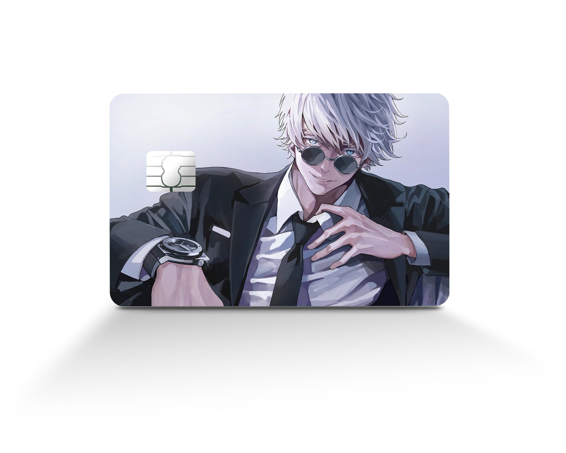 Anime Town Creations Credit Card Jujutsu Kaisen Satoru Gojo Business Suit Full Skins - Anime Jujutsu Kaisen Skin