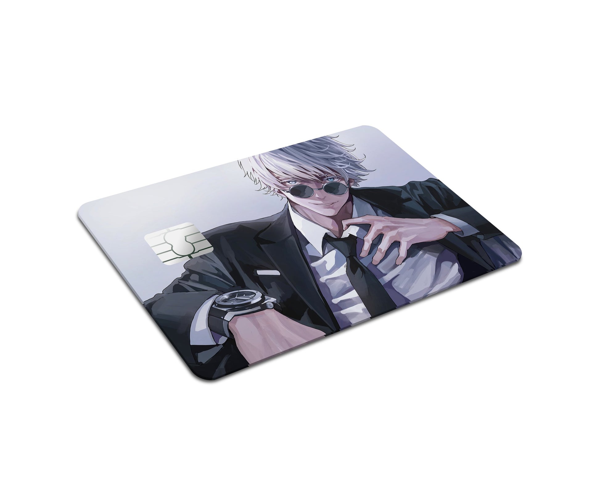 Anime Town Creations Credit Card Jujutsu Kaisen Satoru Gojo Business Suit Full Skins - Anime Jujutsu Kaisen Skin