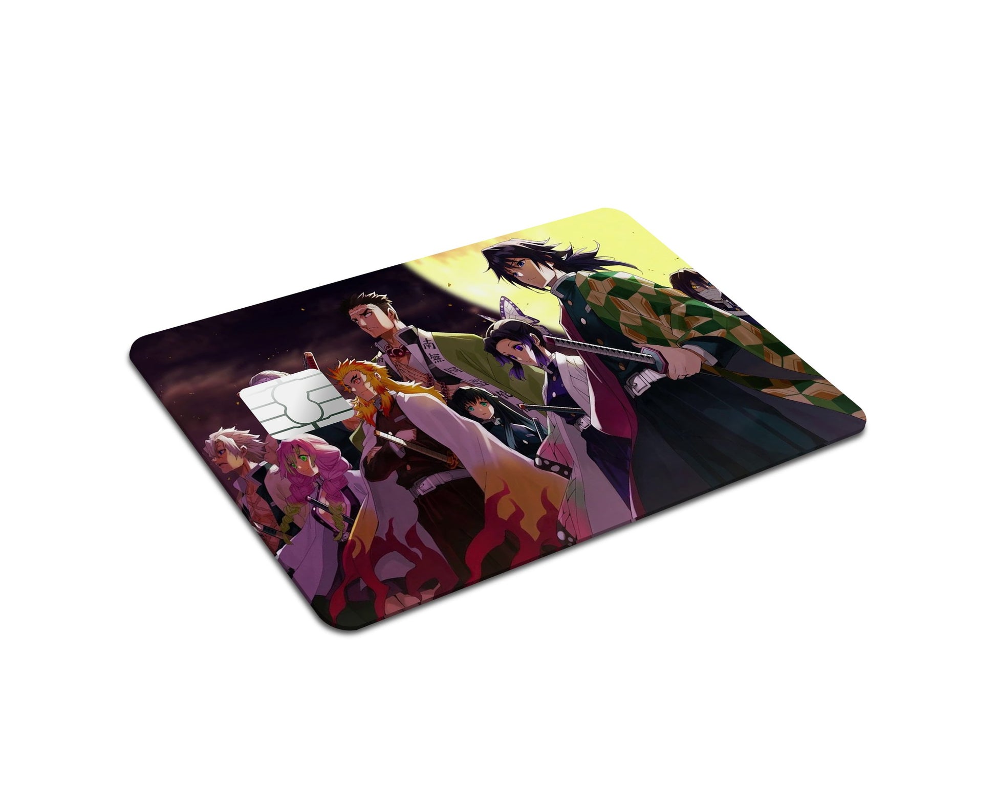 Anime Town Creations Credit Card Demon Slayer Hashiras Full Skins - Anime Demon Slayer Skin