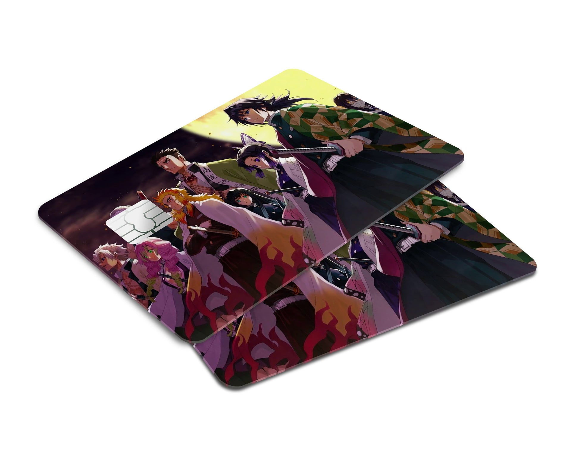 Anime Town Creations Credit Card Demon Slayer Hashiras Window Skins - Anime Demon Slayer Skin
