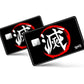 Anime Town Creations Credit Card Demon Slayer Corps Licence Card Full Skins - Anime Demon Slayer Skin