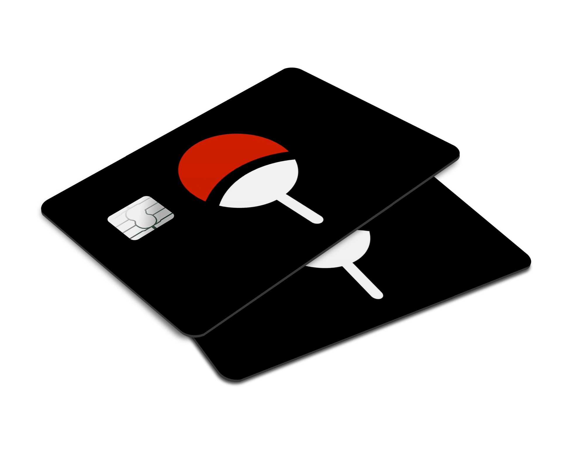 Anime Town Creations Credit Card Uchiha Clan Logo Window Skins - Anime Naruto Credit Card Skin