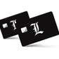 Anime Town Creations Credit Card L Logo Full Skins - Anime Death Note Credit Card Skin