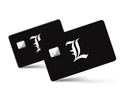 Anime Town Creations Credit Card L Logo Full Skins - Anime Death Note Credit Card Skin