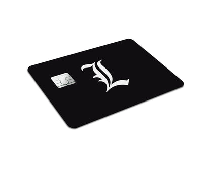 Anime Town Creations Credit Card L Logo Full Skins - Anime Death Note Credit Card Skin