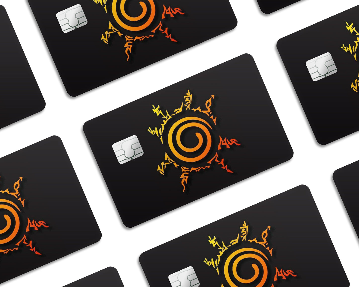 Anime Town Creations Credit Card Naruto Seal Full Skins - Anime Naruto Credit Card Skin