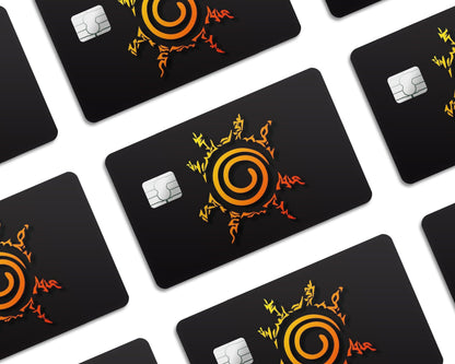 Anime Town Creations Credit Card Naruto Seal Full Skins - Anime Naruto Credit Card Skin