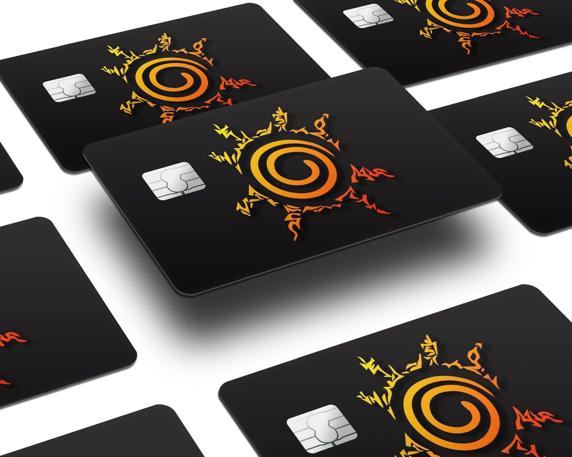 Anime Town Creations Credit Card Naruto Seal Half Skins - Anime Naruto Credit Card Skin