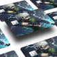 Anime Town Creations Credit Card Kakashi Lightning Half Skins - Anime Naruto Credit Card Skin