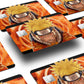 Anime Town Creations Credit Card Naruto Nine-Tail Half Skins - Anime Naruto Credit Card Skin