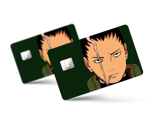 Anime Town Creations Credit Card Shikamaru Full Skins - Anime Naruto Credit Card Skin