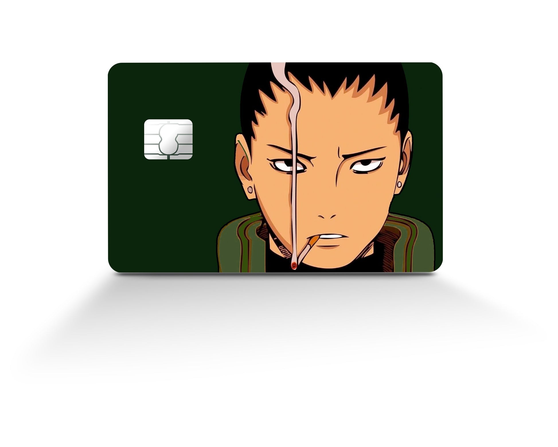 Anime Town Creations Credit Card Shikamaru Full Skins - Anime Naruto Credit Card Skin