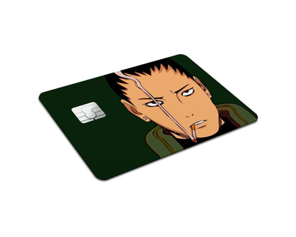 Anime Town Creations Credit Card Shikamaru Full Skins - Anime Naruto Credit Card Skin