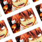 Anime Town Creations Credit Card Fairy Tail Natsu Dragneel Half Skins - Anime Fairy Tail Credit Card Skin