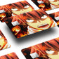 Anime Town Creations Credit Card Fairy Tail Natsu Dragneel Half Skins - Anime Fairy Tail Credit Card Skin