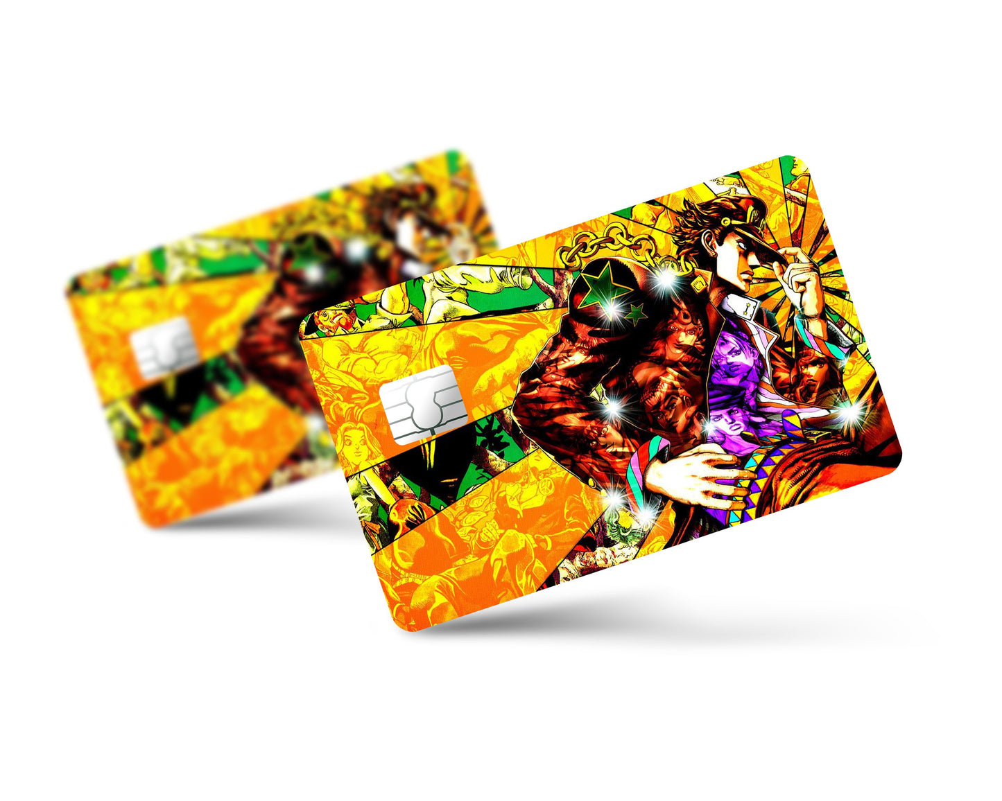 Anime Town Creations Credit Card Jojo's Bizarre Adventure Full Skins - Anime JoJo's Bizarre Adventure Credit Card Skin