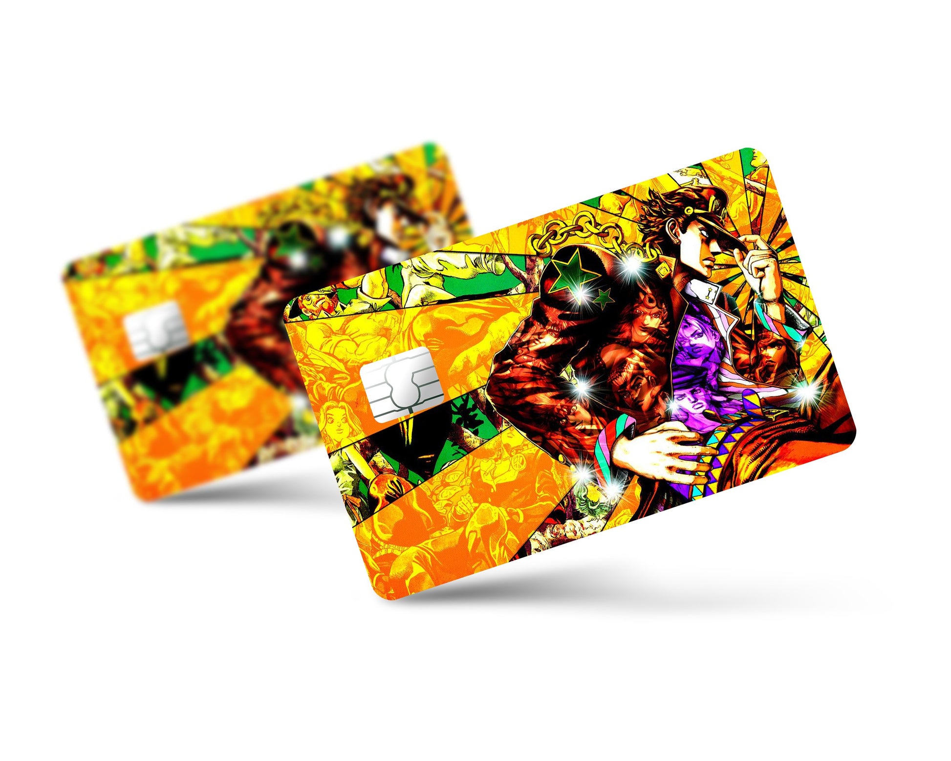Anime Town Creations Credit Card Jojo's Bizarre Adventure Full Skins - Anime JoJo's Bizarre Adventure Credit Card Skin