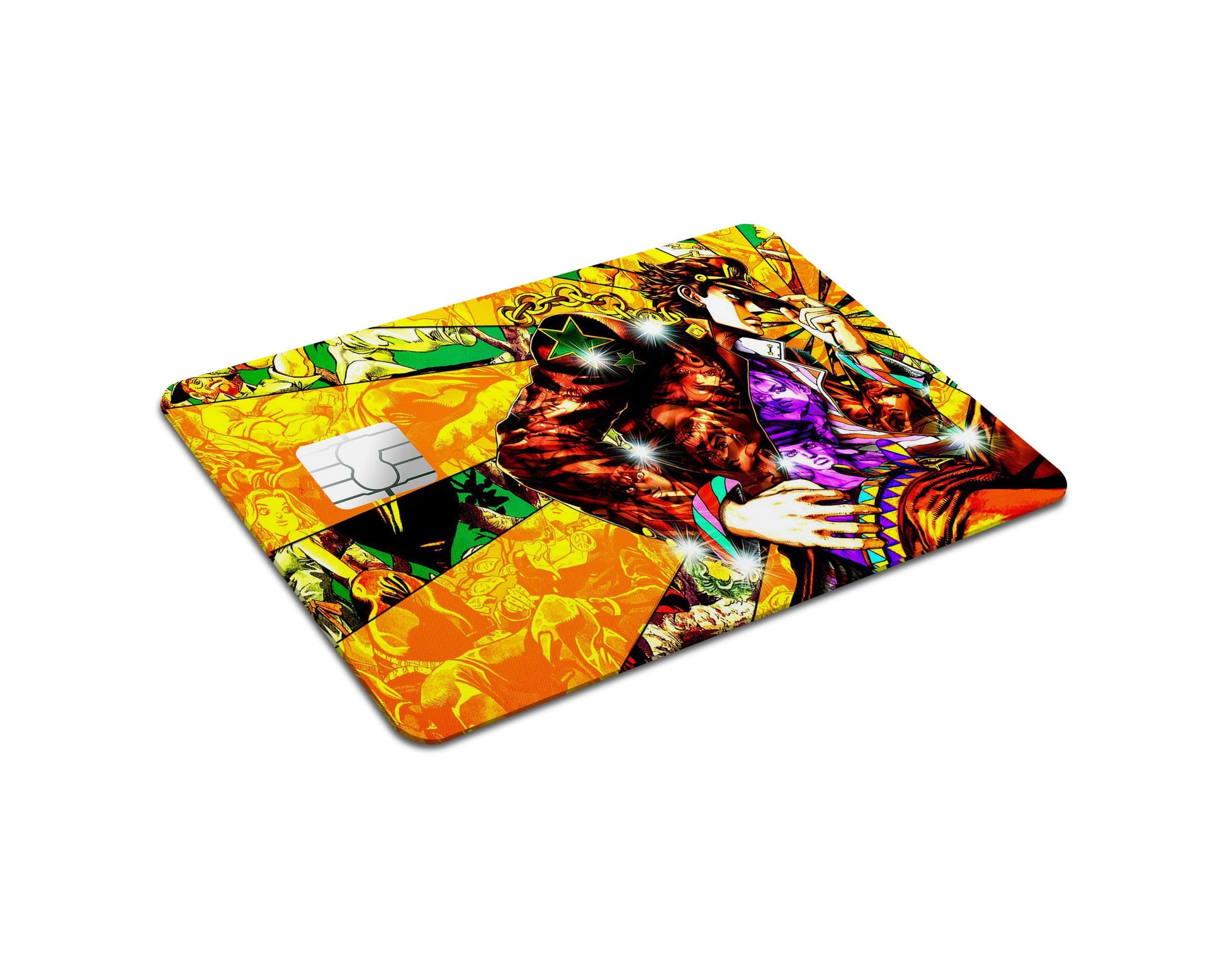 Anime Town Creations Credit Card Jojo's Bizarre Adventure Full Skins - Anime JoJo's Bizarre Adventure Credit Card Skin