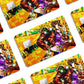 Anime Town Creations Credit Card Jojo's Bizarre Adventure Half Skins - Anime JoJo's Bizarre Adventure Credit Card Skin